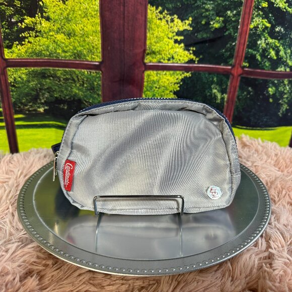 New St. Louis Cardinals Belt Bag - Gray with Navy belt - SGA 5/5/23 - Picture 1 of 5
